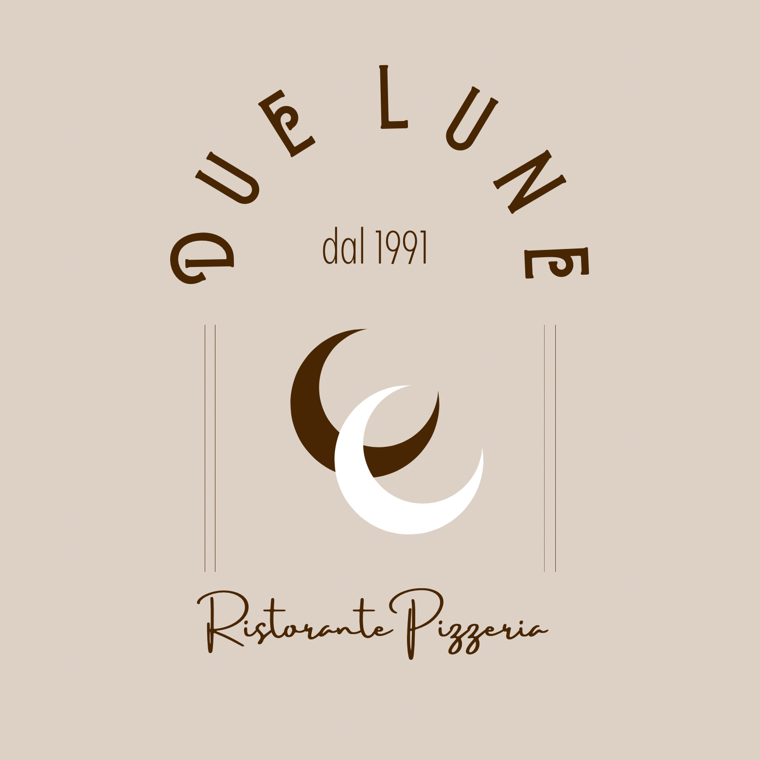 Logo Ristorante Pizzeria Due Lune Bologna